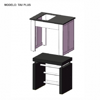 MESA ANTI-VIBRAT�RIA MODELOS TAV e TAV PLUS